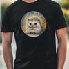 T-Shirt Men Hedgehog Portrait Motif Cotton Size XS To 5XL