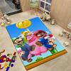 Mario Kart World Tour Theme Rug Allseason Carpet For Living Room Bedroom Office Home Decor Great Holiday Gift