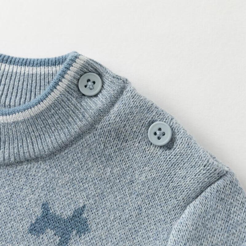 DAVE&BELLA Boys' Cotton Knit Pullover Sweater