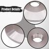 1.5" Cap with 1/4" NPT Thread 50.5mm,Sturdy,Professional Easy to Use Stainless Steel Compact Beer