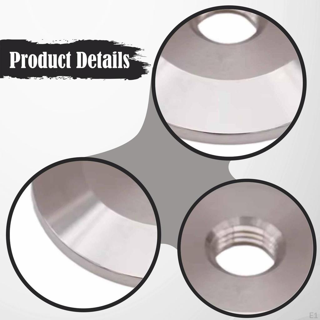 1.5" Cap with 1/4" NPT Thread 50.5mm,Sturdy,Professional Easy to Use Stainless Steel Compact Beer
