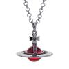 Kaiserinwitwe Weinrebe Vivienne groß m farbige Perlen Diamant dreidimensional Erde Planet Halskette Pulloverkette Damen