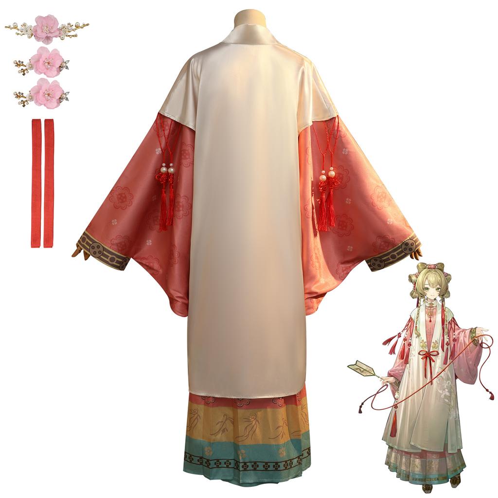 Sufferby rote Linie Kante Cos Kleidung kehrt in die Zukunft zurück antike Hanfu Sufferby Cosplay Animationskleidung