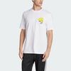 Adidas Sportswear Lounge Still Life Lemons Graphic Comfortable Short Sleeve T-Shirt Men tops White JJ3959