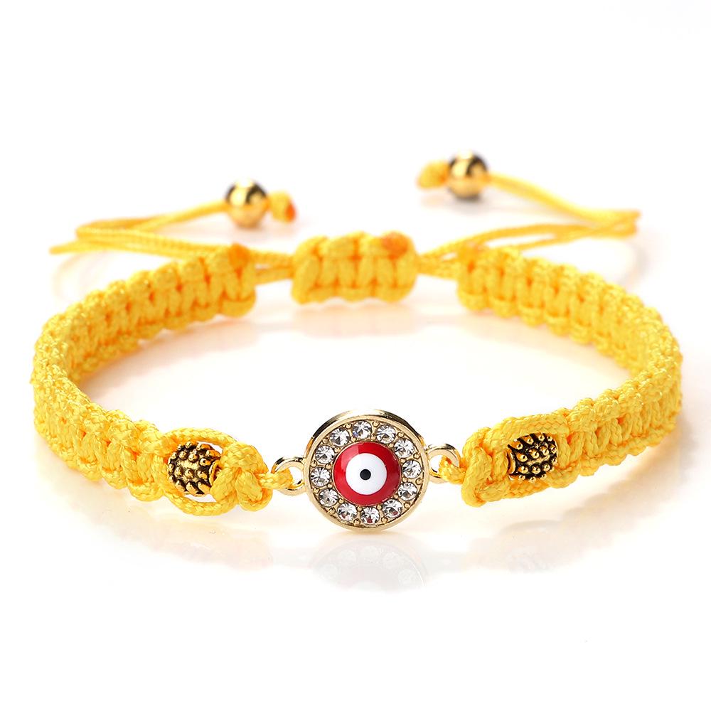 Red String Evil Eye Bracelet Set - Woven Hand Rope for Men & Women
