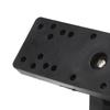 360 Degree Rotating Fish Finder Mount Removable Base Black Color Marine Electronic Mount Boat Electronics Mount Boat Use