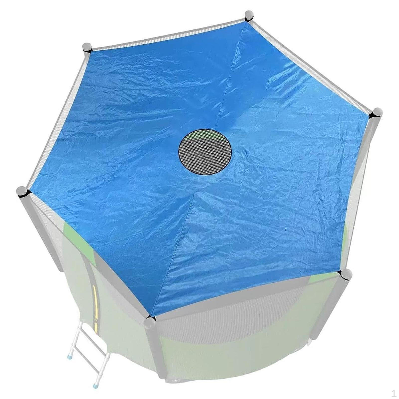 Только тент для батута, прочный водонепроницаемый тент из ткани Оксфорд для 6 стоек 8ft