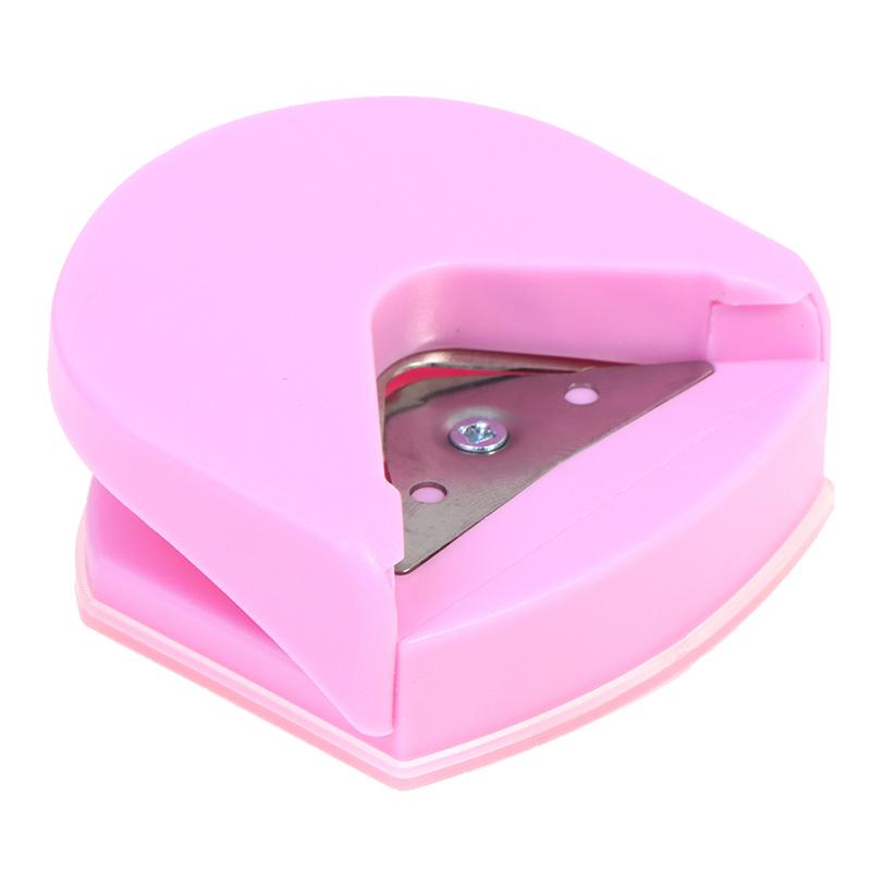 Mini Corner Trimmer Corner Durable Rounder Punch R4 Diy Paper Cutter Pink