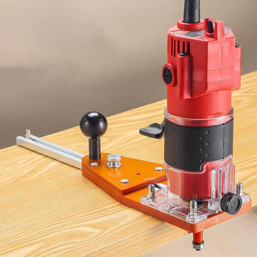 Adjustable Guide Circle Cutting Jig Fixing Bolts Router Circle Cutter Trimming Machine  Chamfering