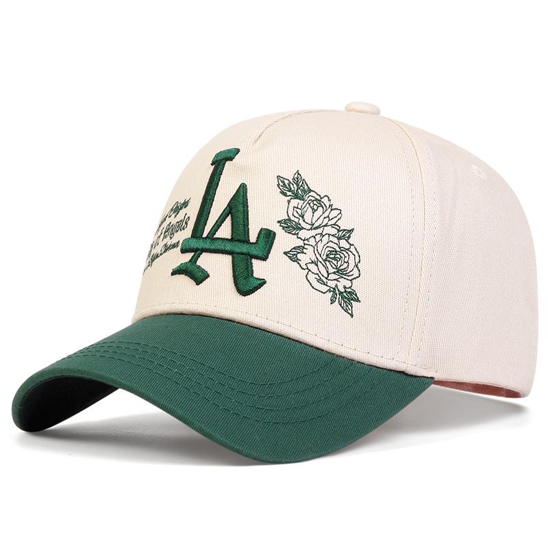 

Бейсболка-кепка унисекс с вышитыми буквами и розами, регулируемая повседневная кепка для активного отдыха на весну и осень, солнцезащитные кепки, кепки для гольфа, кепка дальнобойщика бежевый