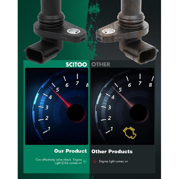 SCITOO Camshaft Position Sensor fit for Nissan for 350Z 2008-2009,for Nissan for Altima 2007-2018,for Nissan for GT-R 2009-2018