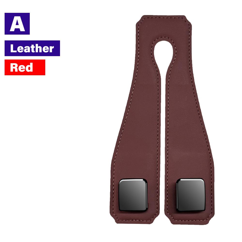Crochet universel pour appui-tête de voiture, crochet double pour siège arrière en daim de qualité supérieure, capacité de charge de 20 kg, crochet en alliage, accessoires pour outils