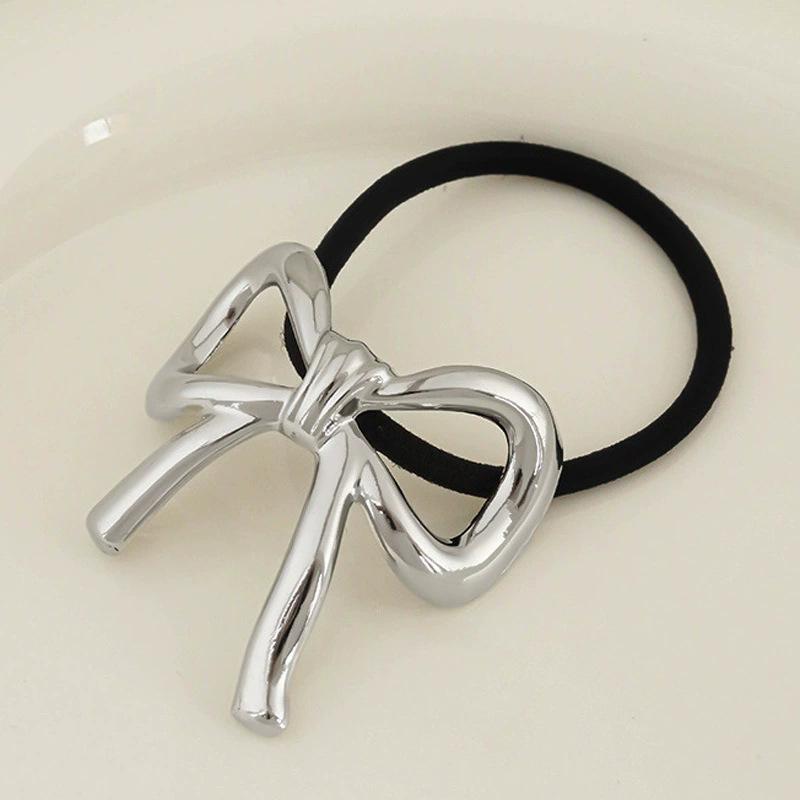 Mode Punk Geometrische Metall Haarspangen Elastische Haargummis Haarseil Stirnbänder Für Damen Mädchen Haarschmuck Geschenke