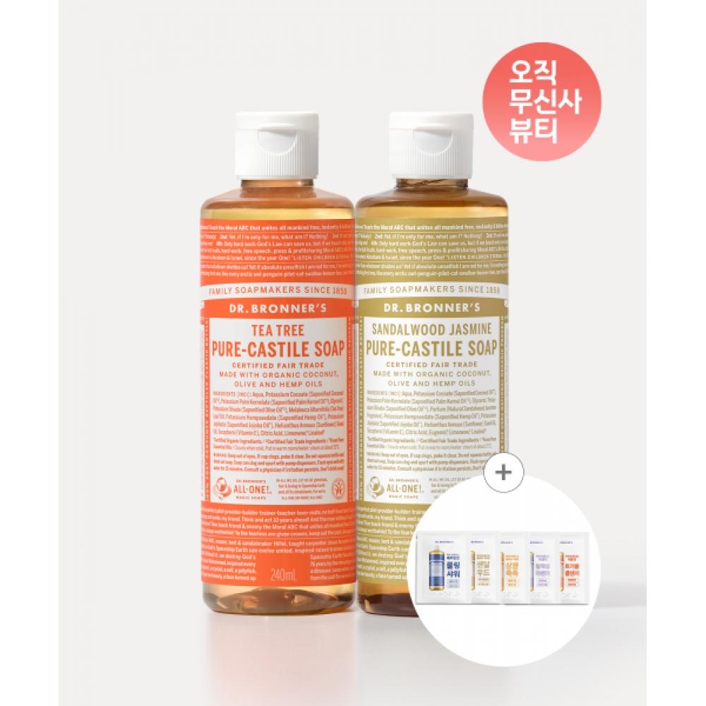 Dr.bronner S Очищающее средство для лица и тела Натуральное кастильское мыло 240 мл 2+ 5 Без саше Citrus orange 240ml/Citrus orange 240ml