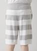 Gelato Pique HOMME Smoothie Lite2 Striped Shorts PMNP252902GRYM