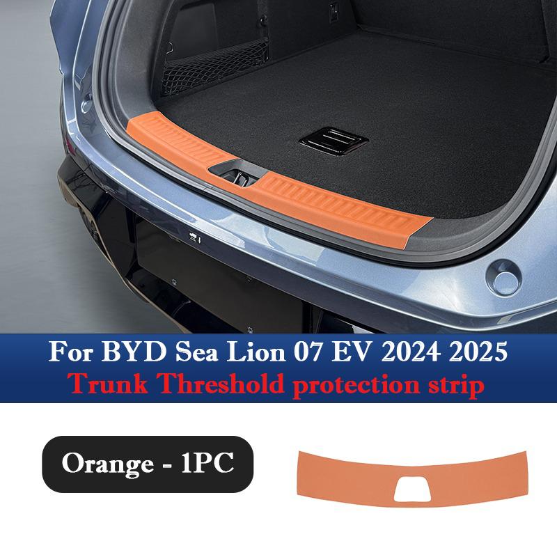 For BYD Sea Lion 07 EV 2024 2025 Car Threshold Cover Protection Strip Anti-scratch Waterproof Door Decor Strip Sticker Film