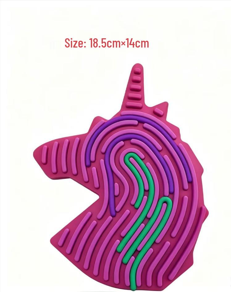 Silicone Sensory Activity Board: ADHD Educational Puzzle Toy