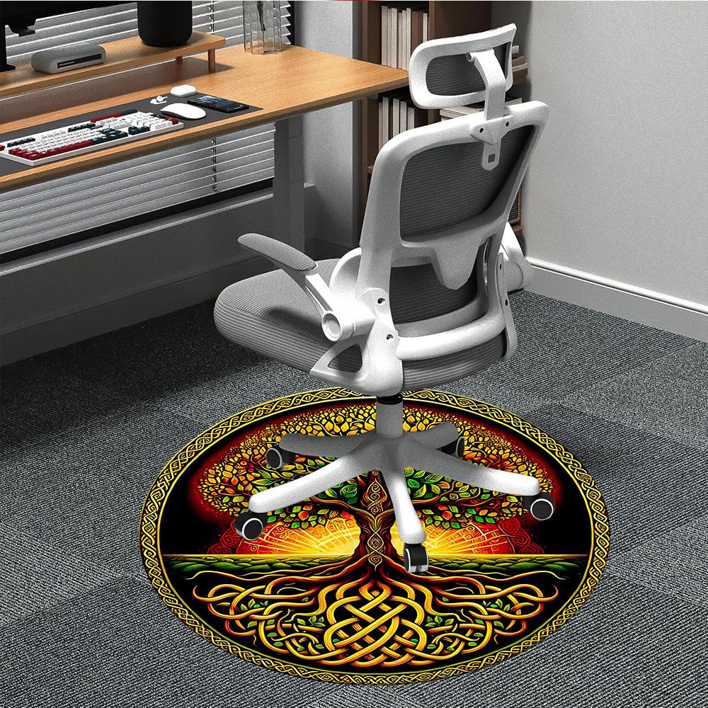 

1 шт. Коврик-сиденье «Древо жизни» для офиса, Мягкий фланелевый коврик-накидка, Идеально для офиса, Выбор для украшения праздничной вечеринки yy251113016 80cm by 80cm