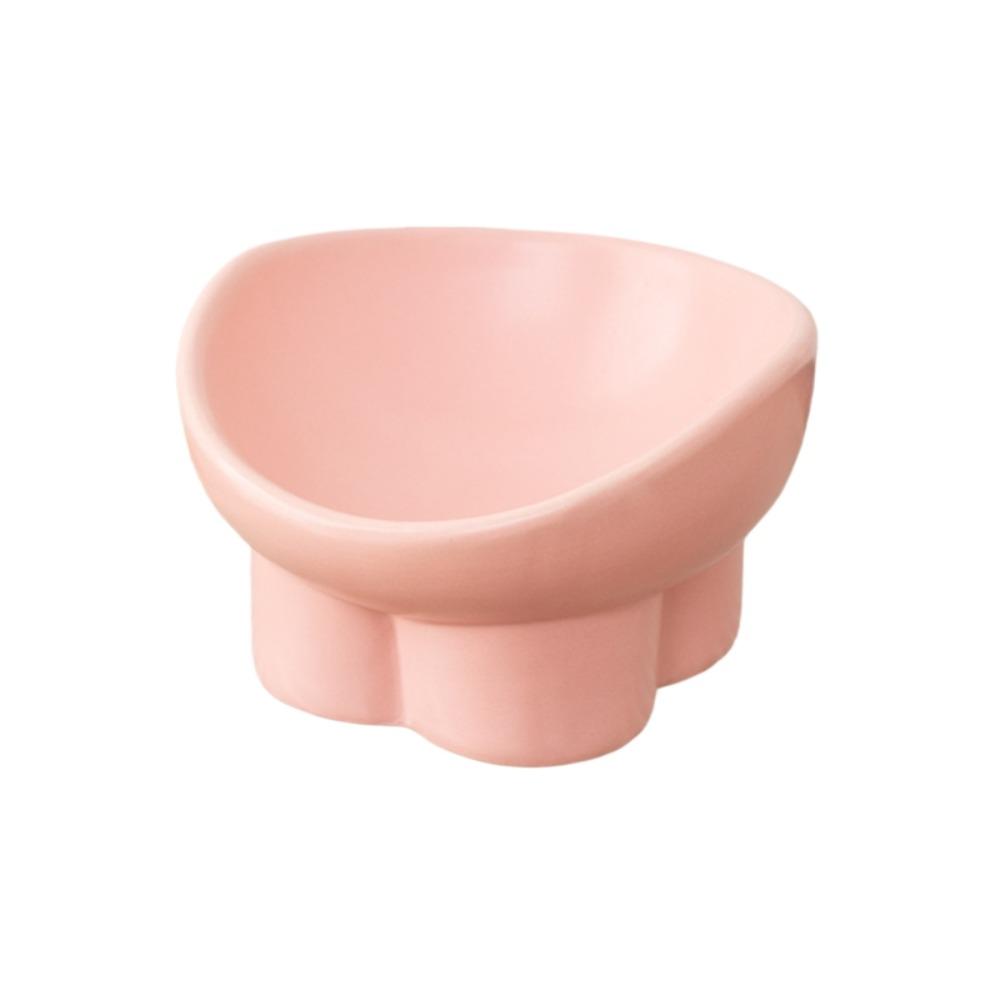 Large Diameter Neck Protection Bowl Anti-knock Pet Food Bowl Elevated Cat Bowl for Pets Cats Dogs