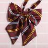 Jk Japanese Plaid Korean Version Of Collar Flower Graduate Female Collar Flower College Wind Streamer Jk Bow Shirt Accessories Sailor Suit