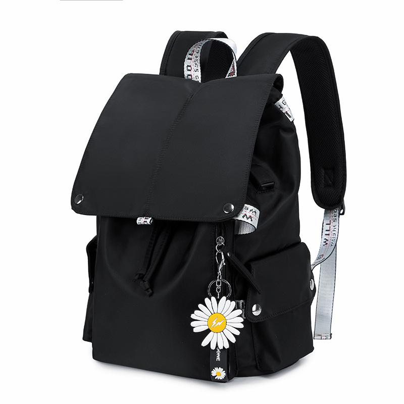 

small daisy, student schoolbag, high school student trend backpack, lightweight and large-capacity travel bag, spine protection.
