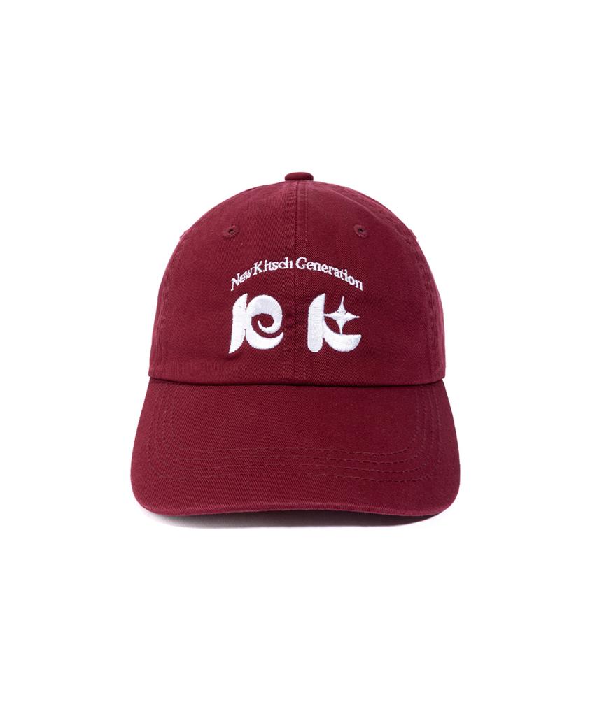 NEWKITSCH Mignon Logo Cap (Burgundy)