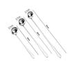 Ice Cream Coffee Mixing Flatware Kitchen Utensil Stirring Spoon Cocktail Spoon Bartender Tool