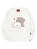 Ellamo Cute Couple Cat Sweatshirt Unisex Plus Size S~4Xl (Type A)
