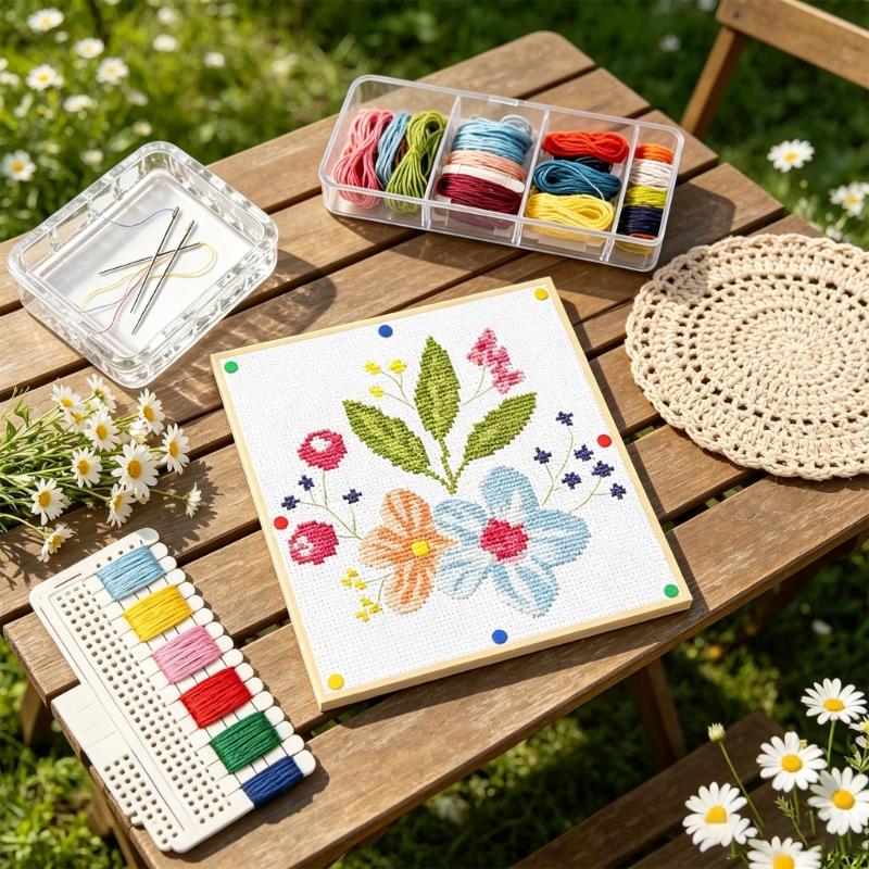 Assorted Size Embroidery Hoop Wood Stitching Frames Easy to Assemble For Enthusiasts Needlework Hand Stitching Sewing