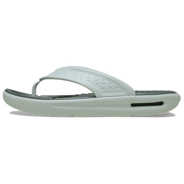 Crocs Comfortable Fashionable Minimalist Anti-Rubbing Flip Flops Unisex Footwear Green 211101-1NM