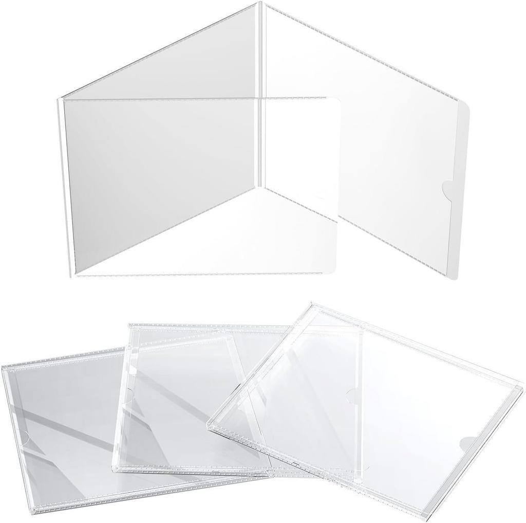 Mahjong PVC Card Sleeve & Album - Frosted & Transparent Types Available