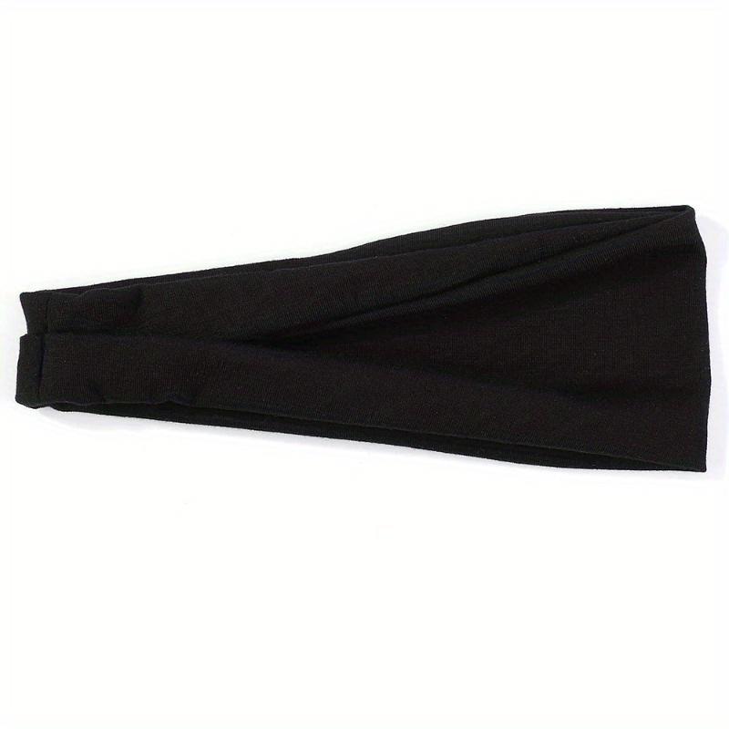 1Pcs Women Solid Color Elastic Hair Band Sport Head Band Gym Yoga Hair Strap Girls Running Washing Face Hairbands