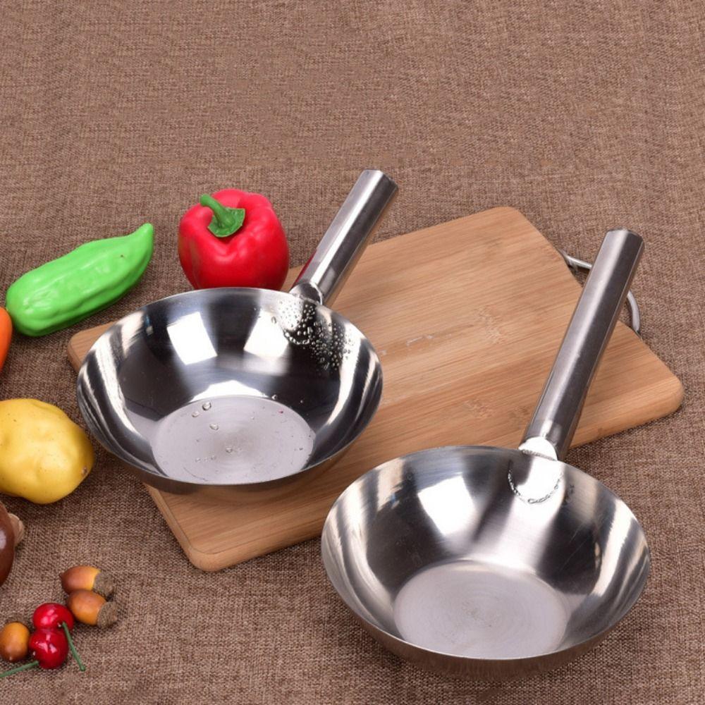 

Stainless Steel Water Scoop Ergonomic Handle Dipper Kitchen Gadgets Serving Ladle Commercial