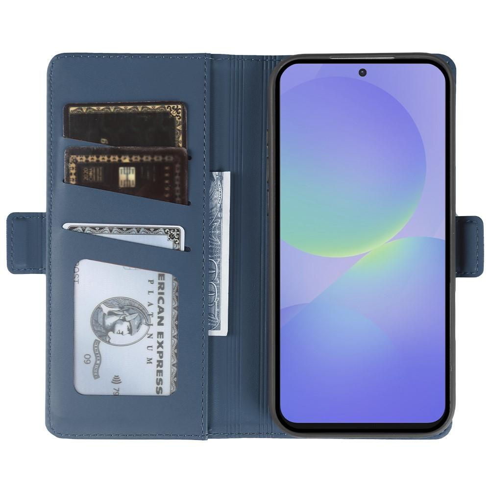 Wallet Case for Galaxy A36 - TPU+Leather/PU, Blue