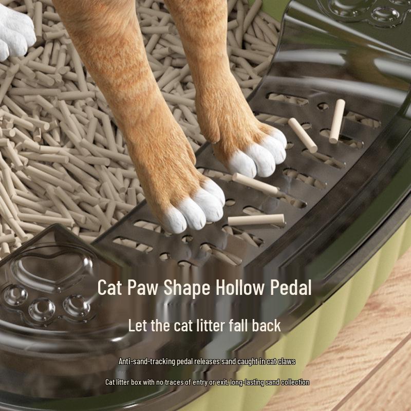 Maine Coon Extra Large Open Cat Litter Box - Anti-Splash Design for Kittens