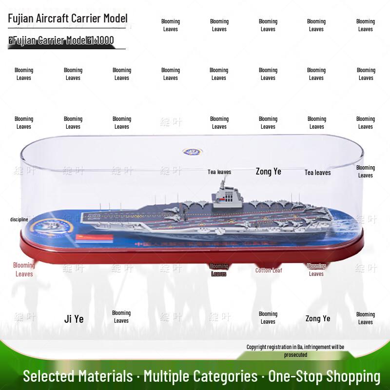 Fujian Aircraft Carrier Model