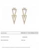 2025 High-End S925 Silver Stud Earrings with Zircon Inlay - Luxurious Versatile Design