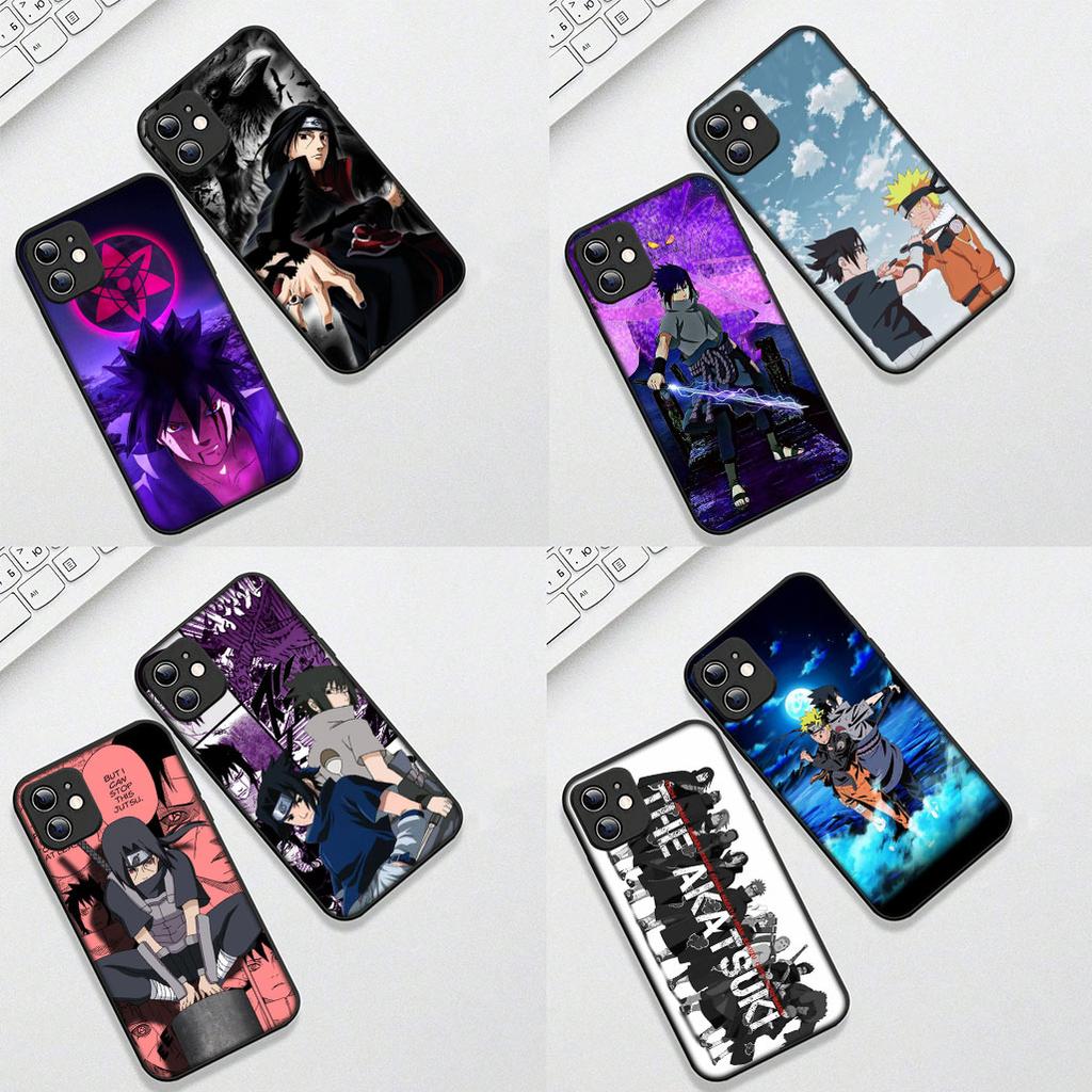 Cover for OPPO A80 A18 A16 A40 A17 A15 A38 A78 A79 A54 A57 A12 A60 5G 4G Casing Phone Case Akatsuki Itachi Narutos Uchiha Sasuke