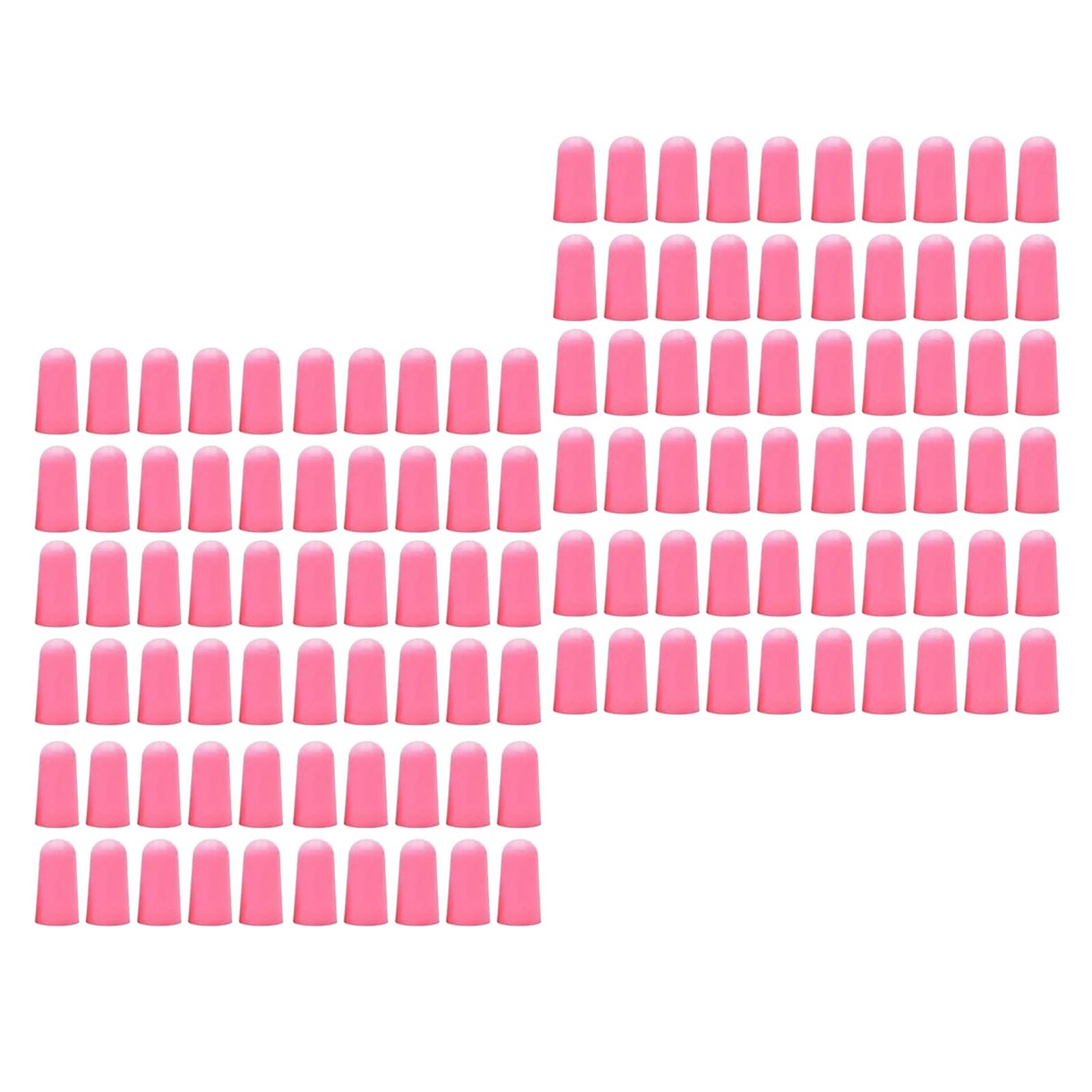

120PCS Soft Ear Plugs PU Noise Reduction Sound Blocking Earplugs for Sleeping Studying 38dB Pink