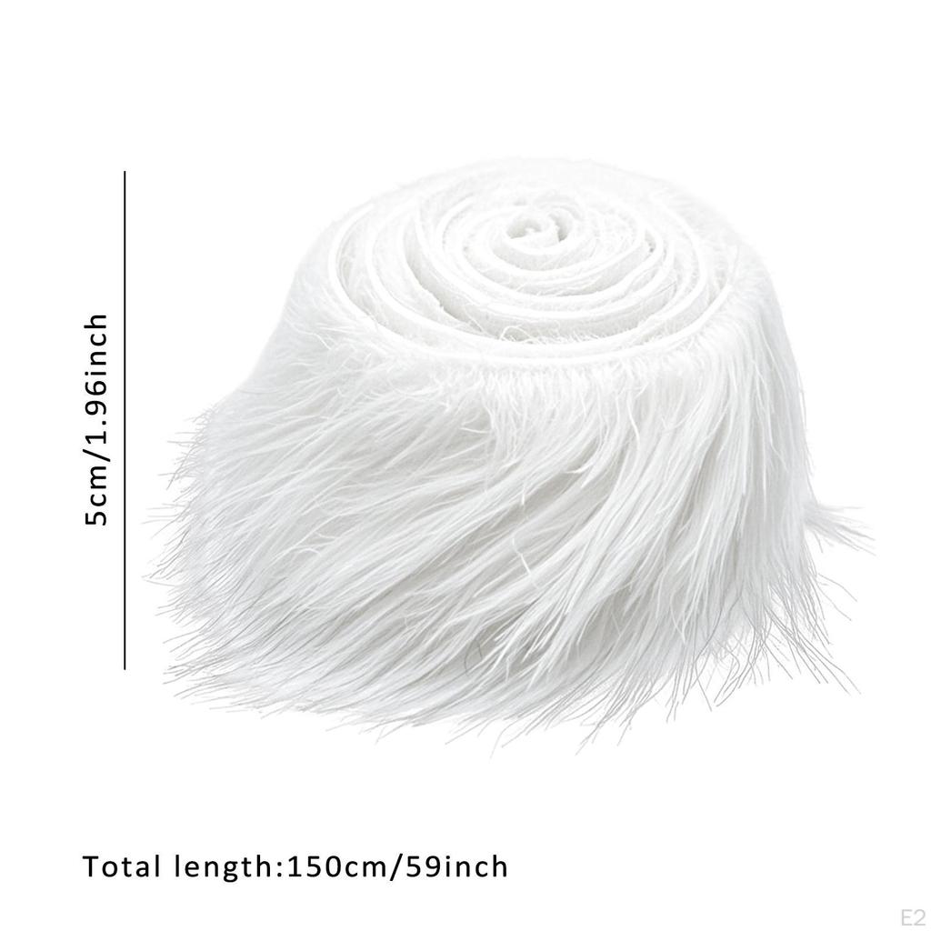 2 Pack Faux Shaggy for Toy Making And Festive Clothing Projects