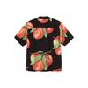 Stussy Peach Pattern Shirt Unisex Shirts Black 1110159