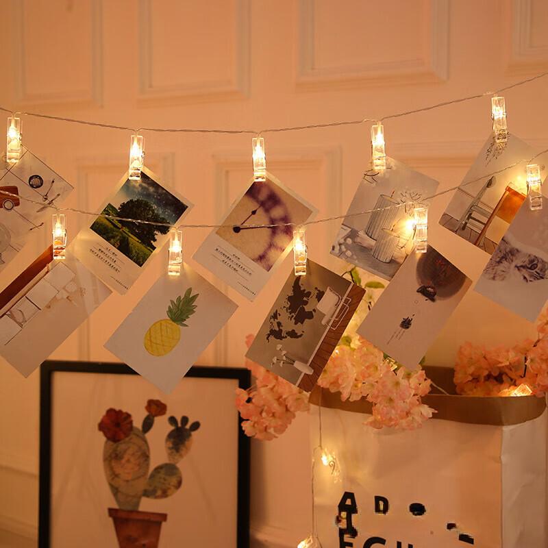 Pailide LED Photo Clip String Lights