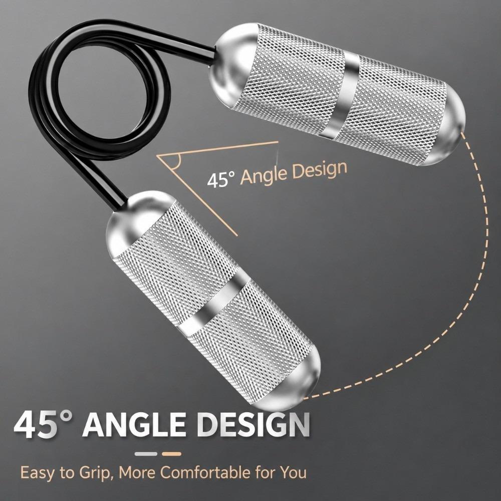 Aluminum Alloy Hand Grip Strengthener Stress Relief Hand Gripper  For Office Workers