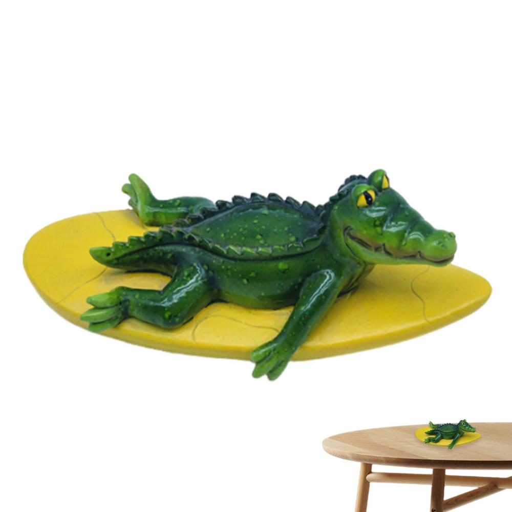 Outdoor Animal Decor Floating Realistic Resin Sculpture Cute Outdoor Balconies Decoration Multipurpose Figurines For Home Garden