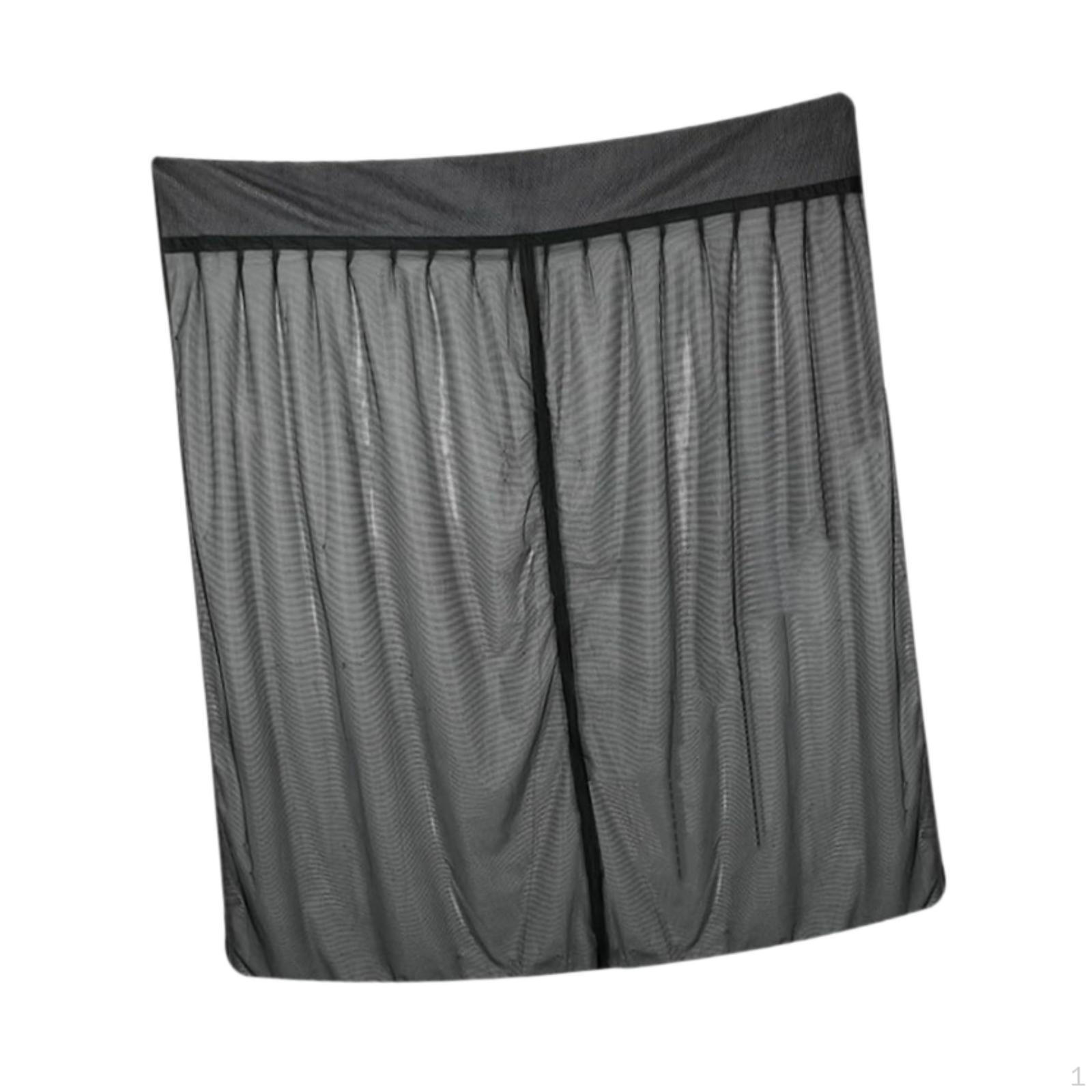

RV Door Curtain Breathable Easy Install Universal High Performance Heavy Duty Accessories Polyester 130cmx155cm