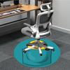 1pc Pocket Minion Office Round Area Rug, Under Office Chairs Bedroom Living Room Home Decor  a1022272