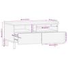  Stolik kawowy, czarny, 80x54x40 cm, lite surowe drewno mango