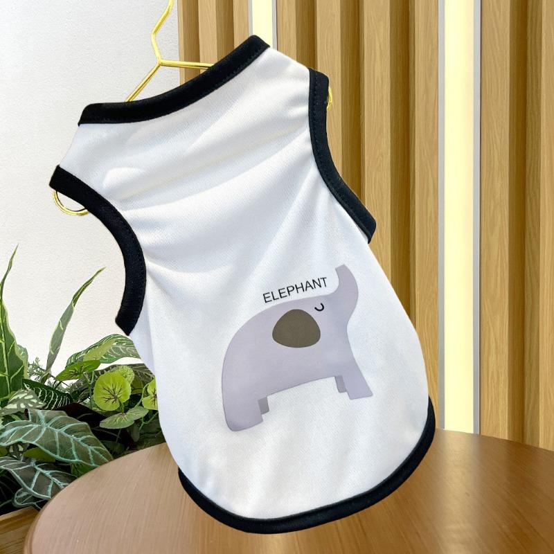 Summer Clothes for Puppies, Dogs and Cats, Thin Designs for Cats, Bichon Frises and Pets,Summer Dog Vests