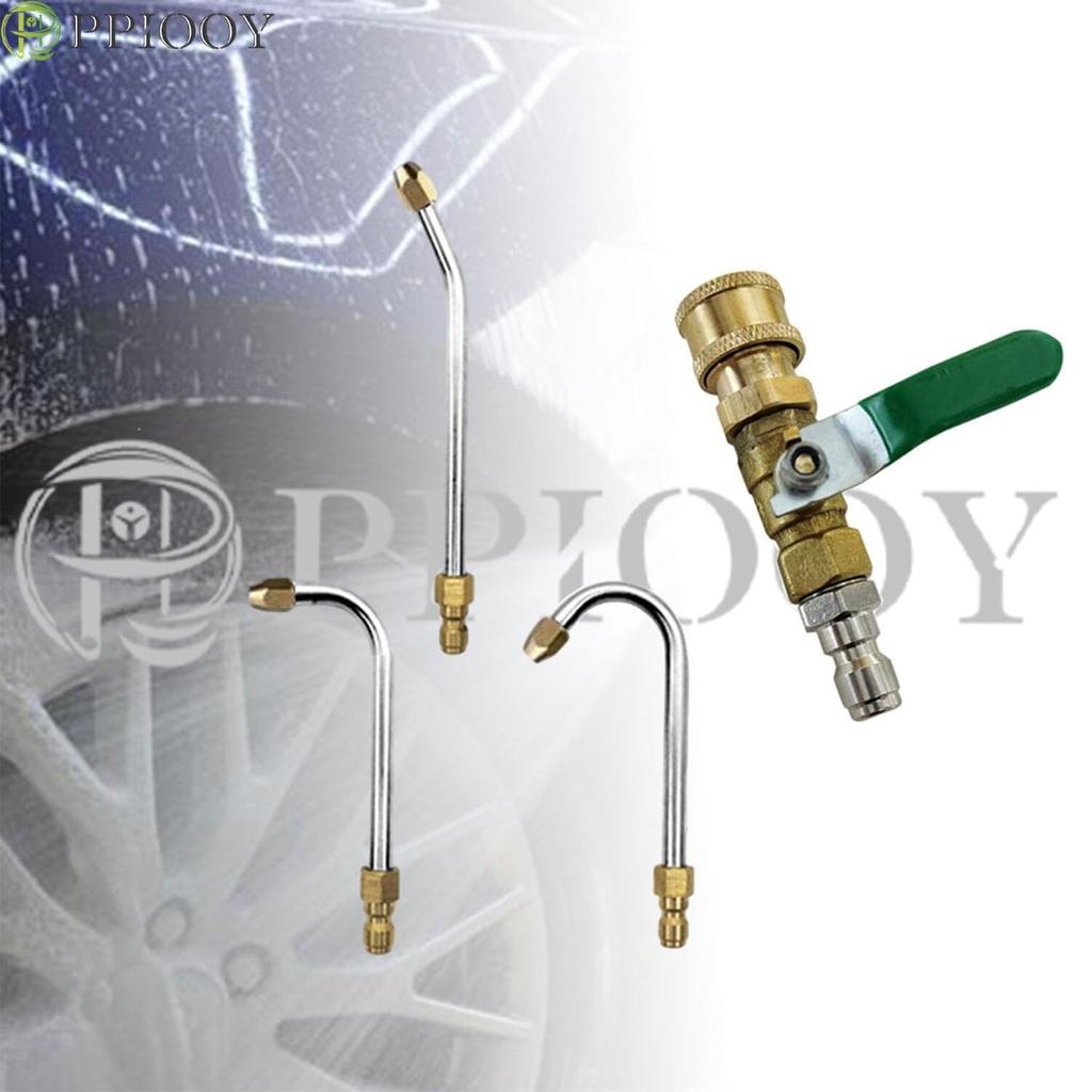 PPIOOY Pressure Washer Extension Wand Spray Nozzle, Multi-Purpose Interchangeable 1/4 Inch Quick Connect, Lightweight and Durable