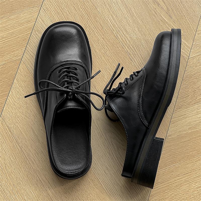 Fashion Men Casual Leather Business Shoes 2025New Formal Genuine Leather Flat Designer Shoe Fashion Social Elegance Trendy Walking Shoes